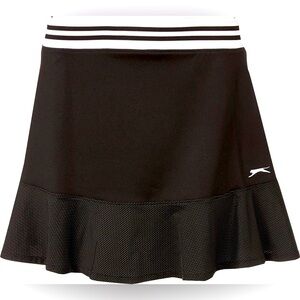 Slazenger Golf Tennis Skort Women’s Medium Black White Athletic Skirt Skort